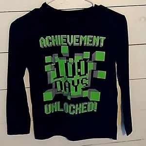 Boys 100 days of school long sleeve shirt size 7/8